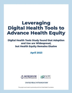 Leveraging Digital Health Tools Report
